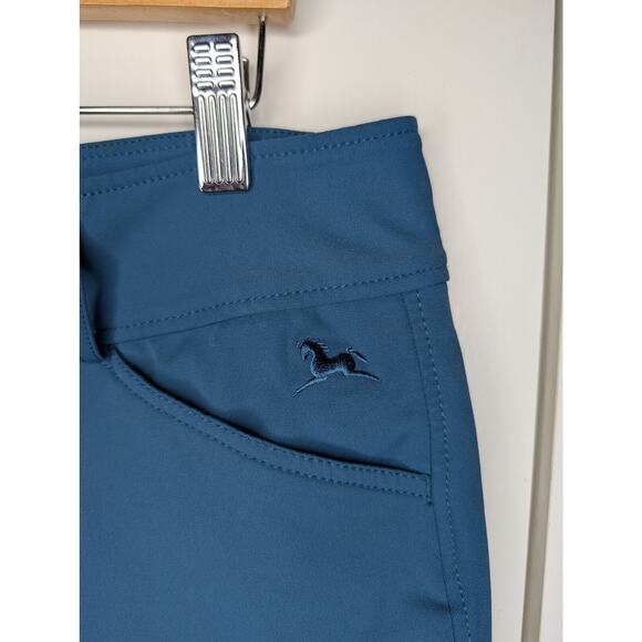 R J Classics Gulf Front Zip Breech Equestrian Breeches Blue - Picture 7 of 8